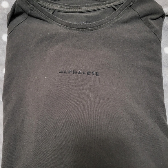 Men's Brown Alphalete T Shirt - Picture 2 of 3